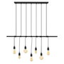 Opviq Salkım - 3101 Lámpara de araña negra ajustable